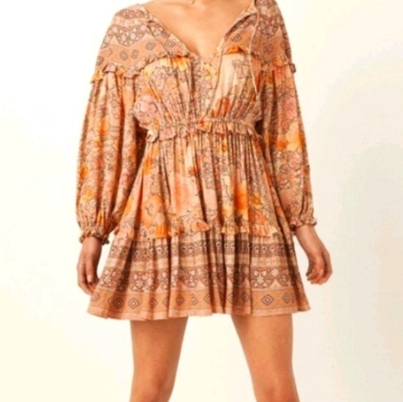 COPY - SPELL THE GYPSY AMETHYST DRESS S - Picture 3 of 9